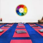 Sala de practica en Namaste Cornella